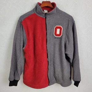 Men's BR Apparel Ohio State Full Zip Sweatshirt, Size Large